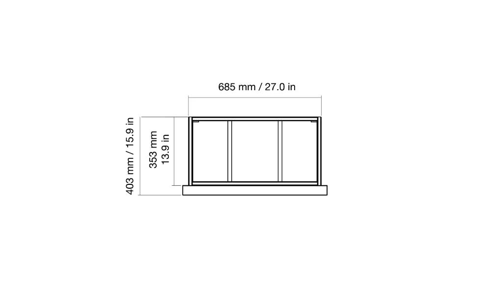EcoSmart Fire - Frame 600SS Fireplace Insert