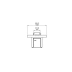 EcoSmart Fire Gin 90 (Dining) - Portable Table