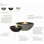 EcoSmart Fire Mix 600 - Portable Fire Pit Bowl