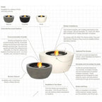 EcoSmart Fire Pod 30 Portable Fire Pit Bowl