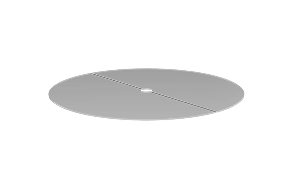 EcoSmart - R20 Glass Cover Plate  - Fire Pit to Coffee Table