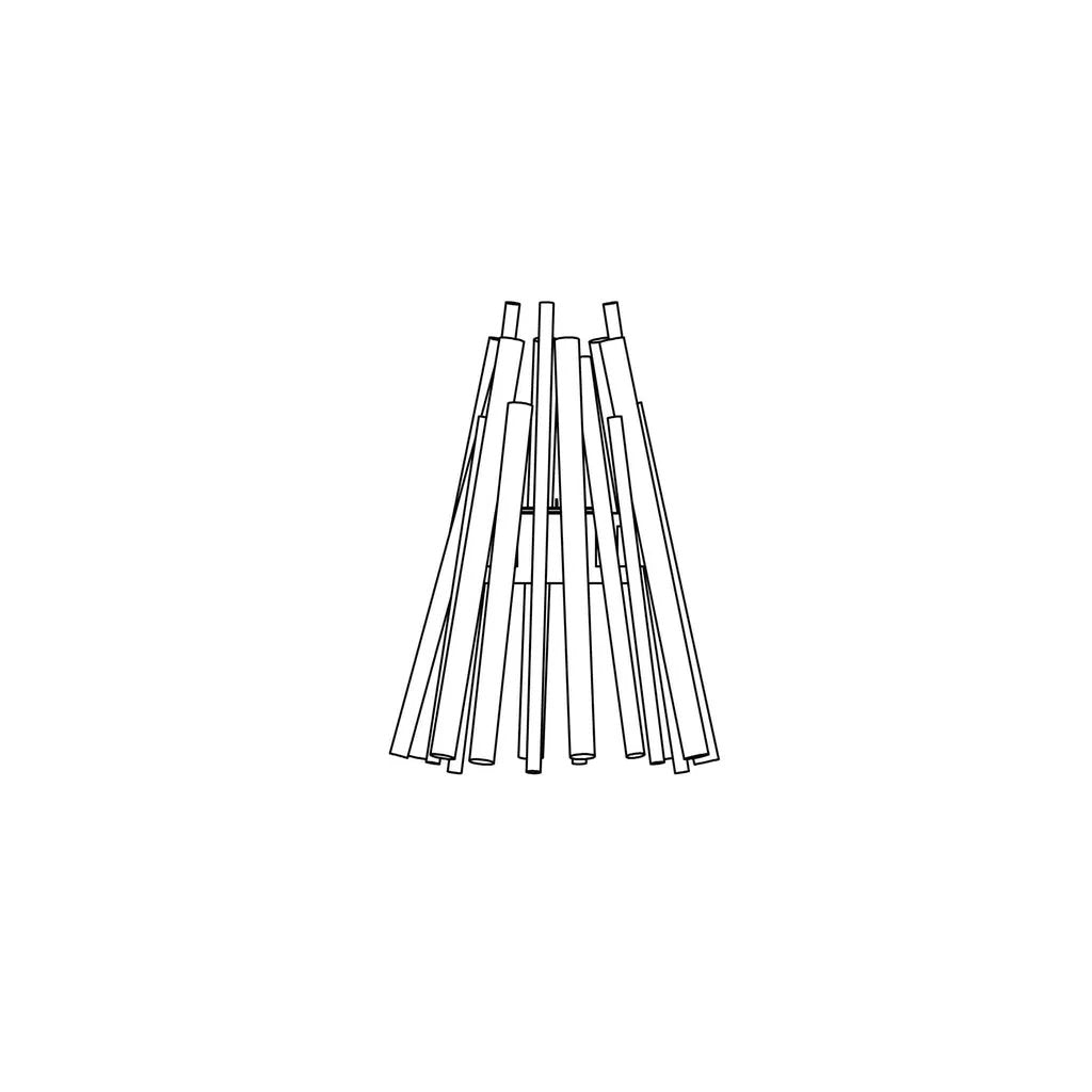 EcoSmart Fire Stix 8 - Designer Portable Fire Pit