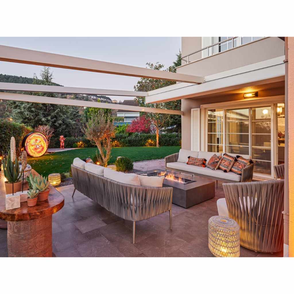 EcoSmart Fire Wharf 65 Bioethanol Fire Pit Table