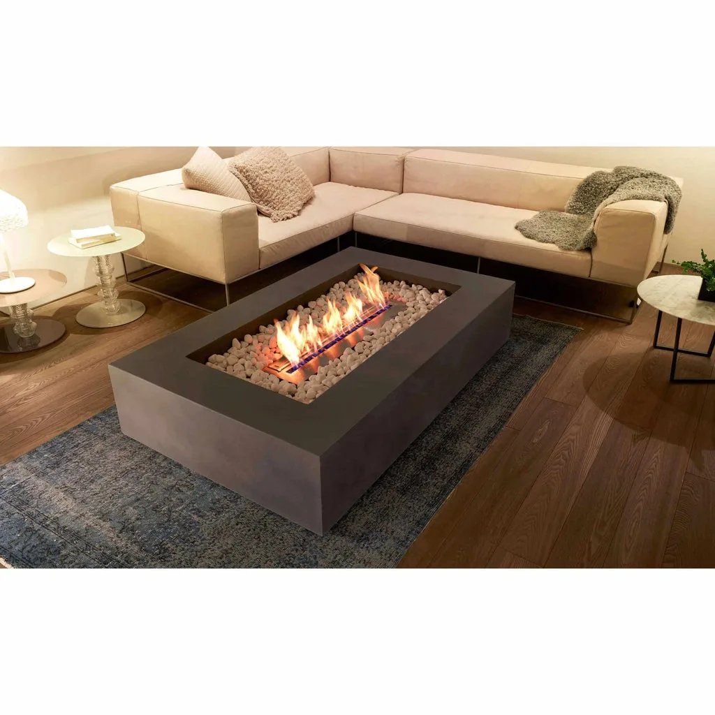EcoSmart Fire Wharf 65 Bioethanol Fire Pit Table