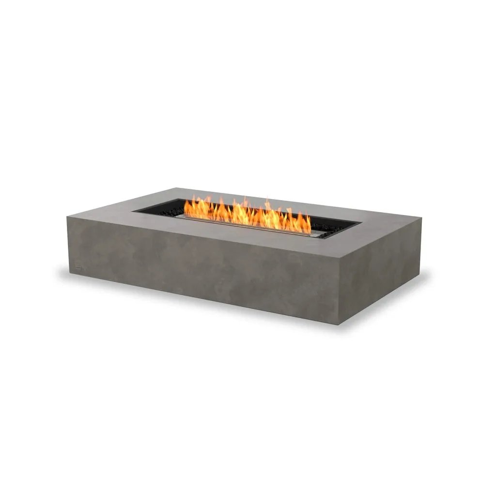 EcoSmart Fire Wharf 65 Bioethanol Fire Pit Table