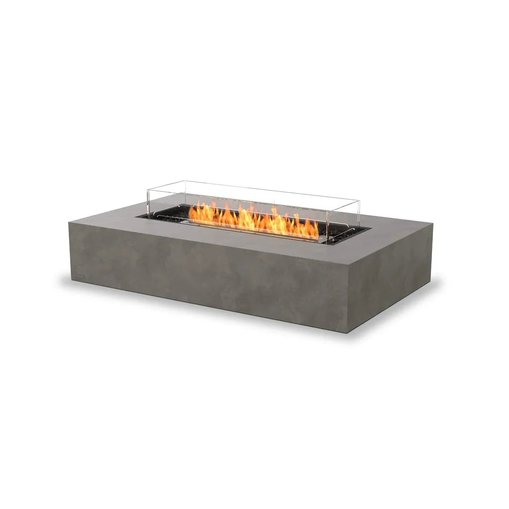 EcoSmart Fire Wharf 65 Bioethanol Fire Pit Table