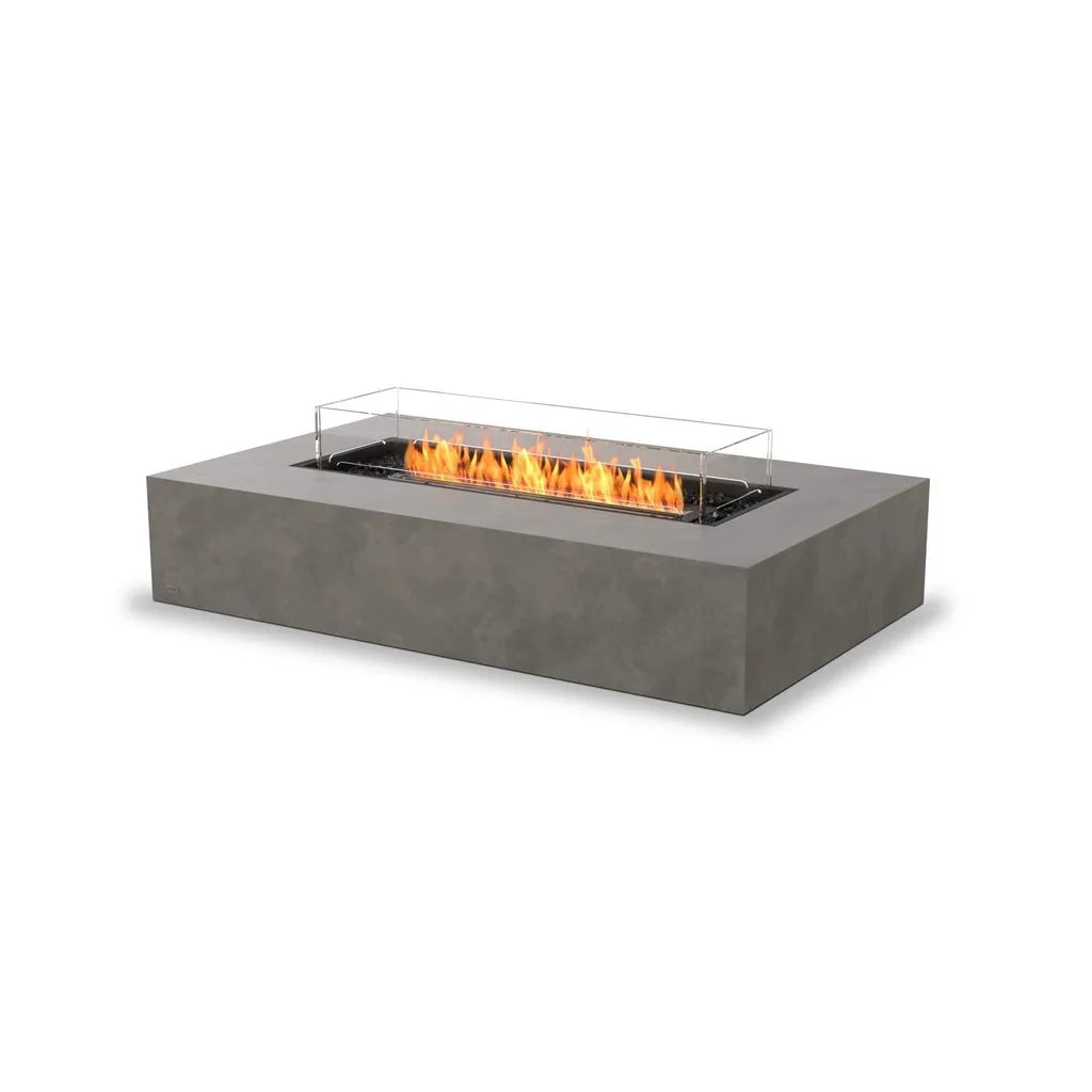 EcoSmart Fire Wharf 65 Bioethanol Fire Pit Table