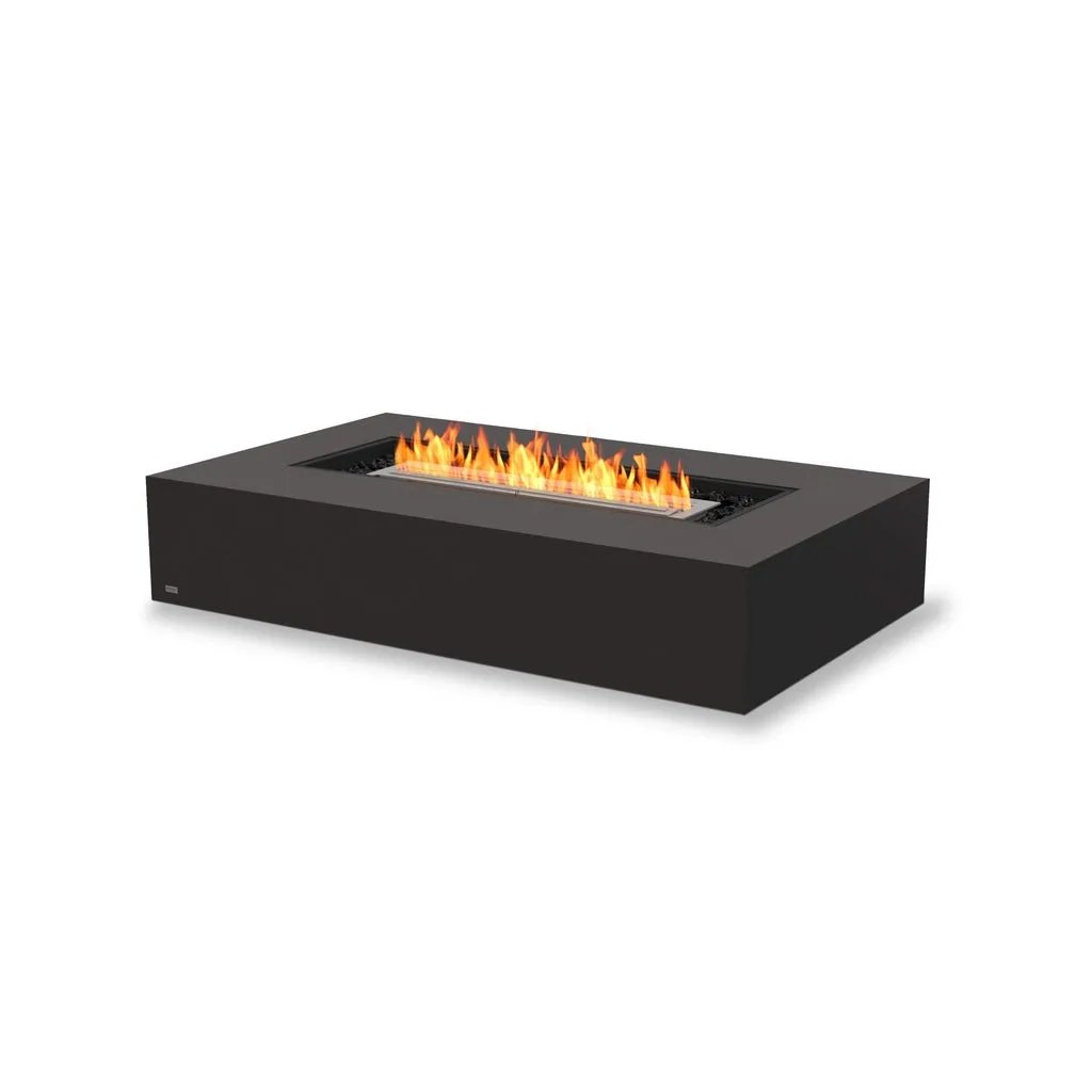 EcoSmart Fire Wharf 65 Bioethanol Fire Pit Table