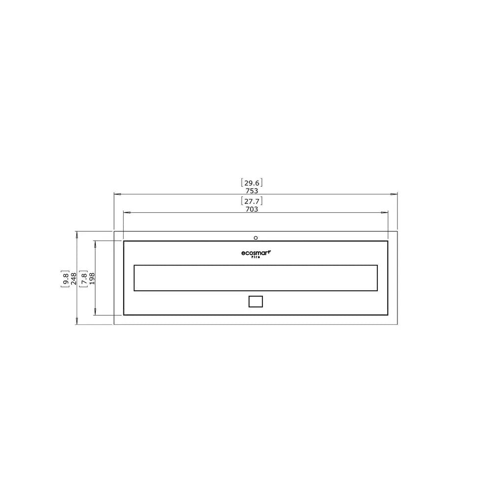 EcoSmart Fire XL700 Ethanol Burner