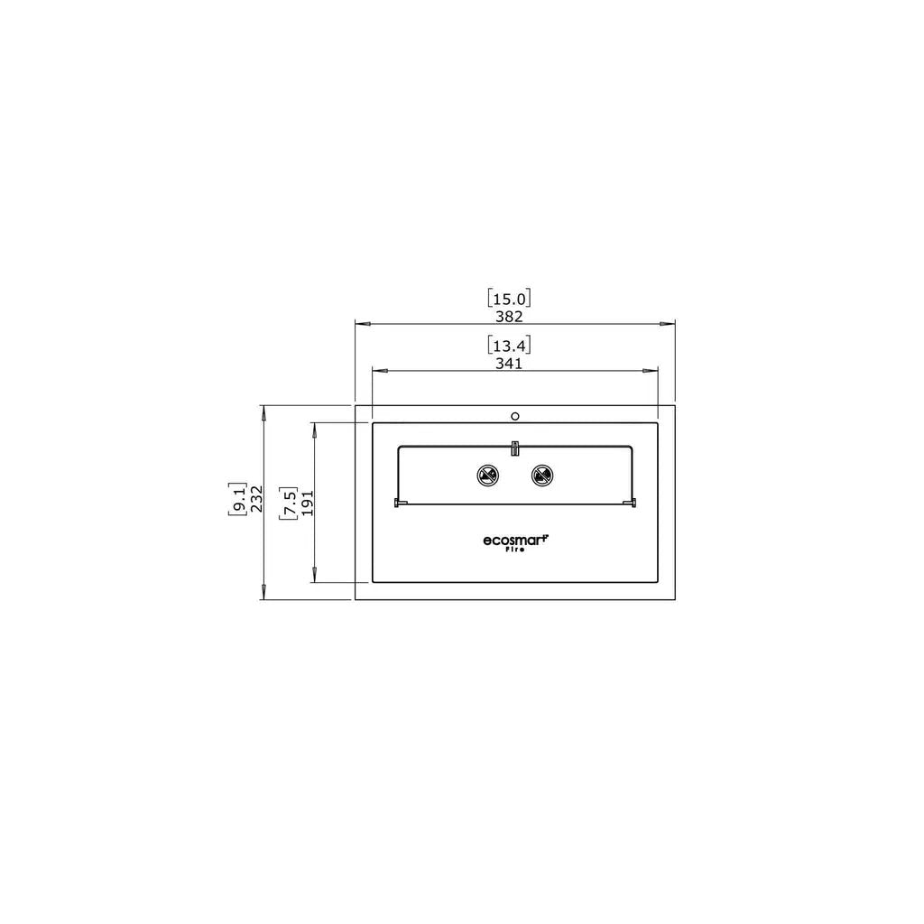 EcoSmart Fire XS340 Ethanol Burner