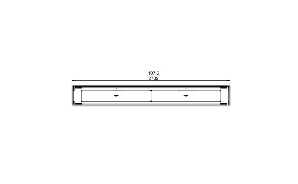 EcoSmart Fire Flex 104 Fireplace Insert - Room Divider