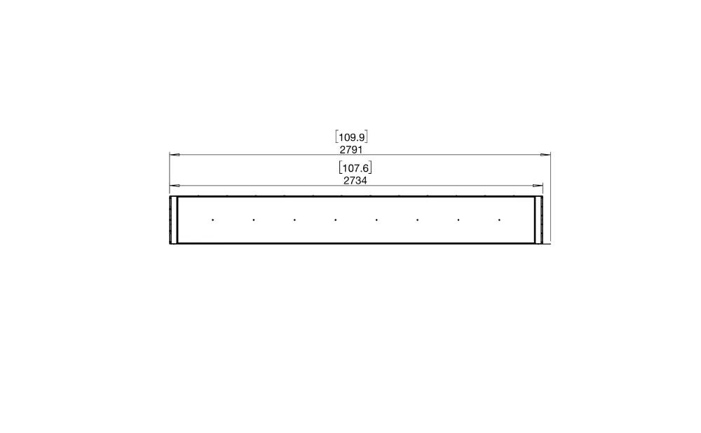EcoSmart Fire Flex 104 Fireplace Insert - Room Divider