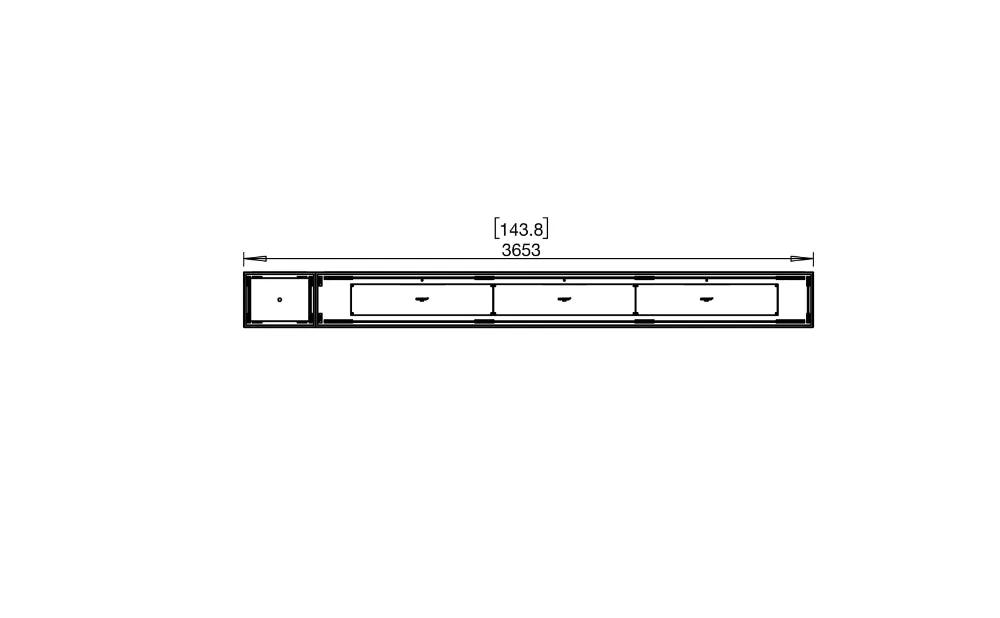 EcoSmart Fire Flex 140 Fireplace Insert - Room Divider