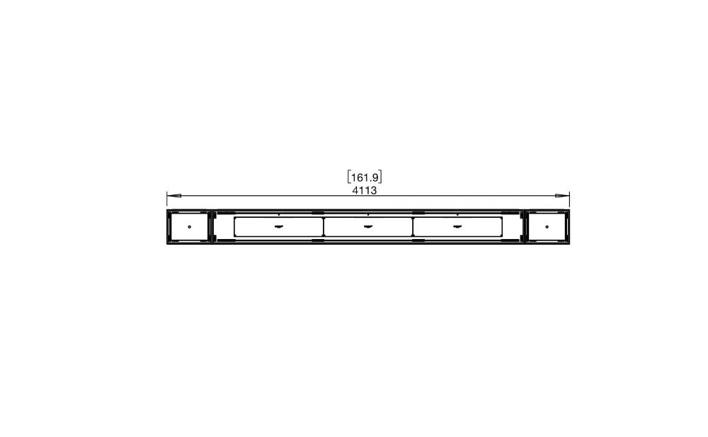 EcoSmart Fire Flex 140 Fireplace Insert - Room Divider