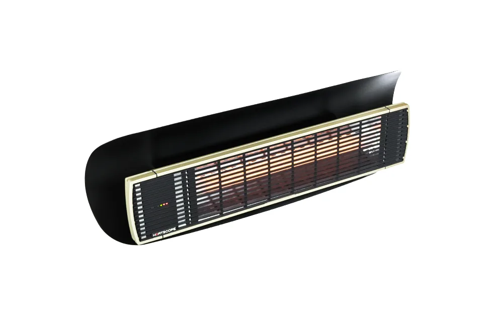 Heatscope Heater - Weathershield 3 Black
