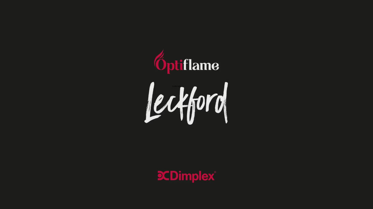 Dimplex Leckford Optiflame electric stove video Instyora